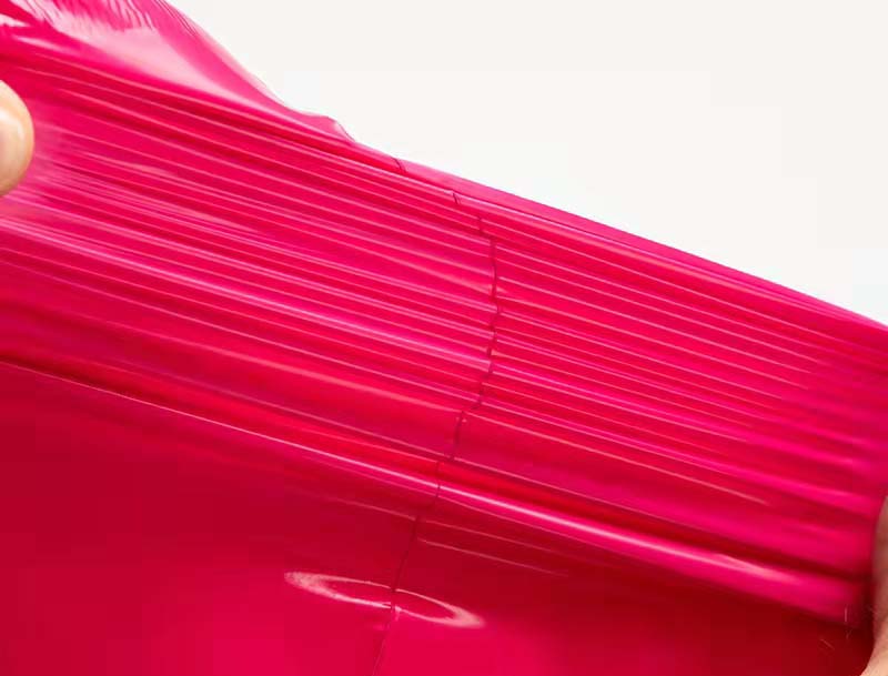 吴堡玫红色快递袋-05